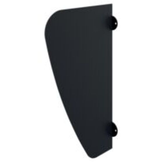  Séparateur urinoir AZA Inox 304 satiné ou noir mat | Réf. 100620 et 100620BK - Équipements sanitaires pour collectivités et laboratoires
