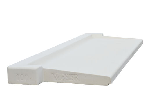 Seuil de porte monobloc conçu en T en pierre reconstituée | OPTI&#039;ONE 35&amp;40  - produit présenté par WESER