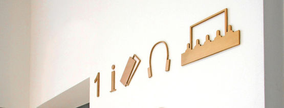 Signalétique design | Lettre - produit présenté par MARCAL SIGNALÉTIQUE