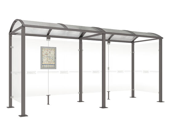  Signalisation station de bus | GAMME MOSELLE - Abri piéton