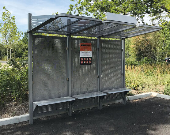 Signalisation station de bus | GAMME MOSELLE - produit présenté par SOLUVELOS