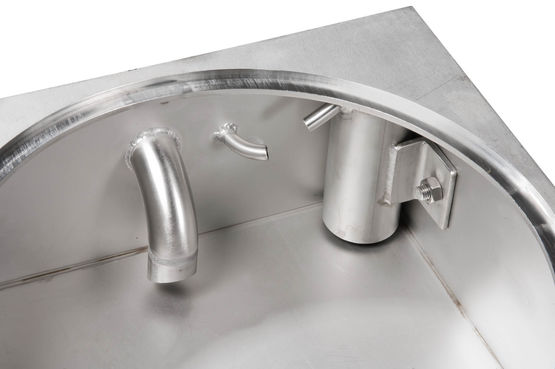  Siphon de sol inox pour centrale de vide | Siphon de sol inox 6L Evac - EVAC