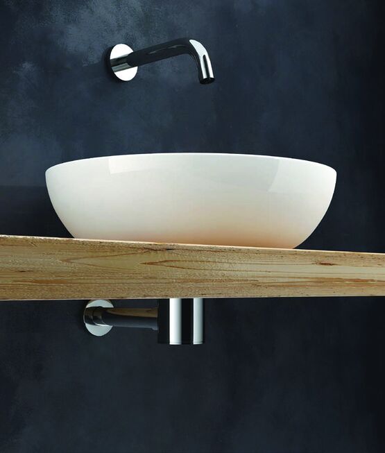  Siphon extra-plat avec bonde lavabo Clic Clac ou écoulement libre | BS-36 - SUPRATECH