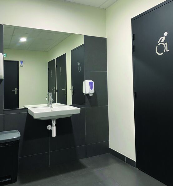 Siphon réglable en plastique blanc recyclé | Epure