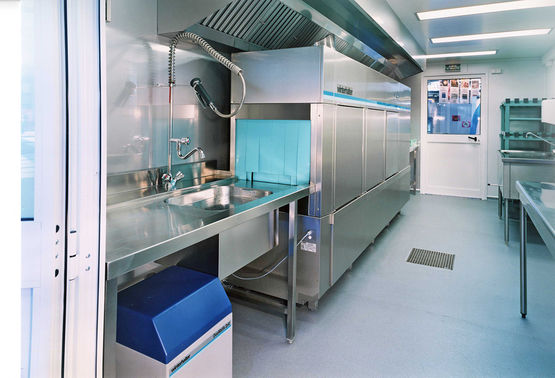  Siphons et caniveaux pour construction modulaire | BLÜCHER®  - Siphon de sol