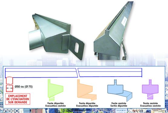  Siphons et caniveaux pour immeuble de grande hauteur/tour | BLÜCHER®  - Siphon de sol