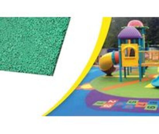  Sol coulé anti-dérapant et amortissant pour aires de jeux | GAROCHUT - WATTELEZ