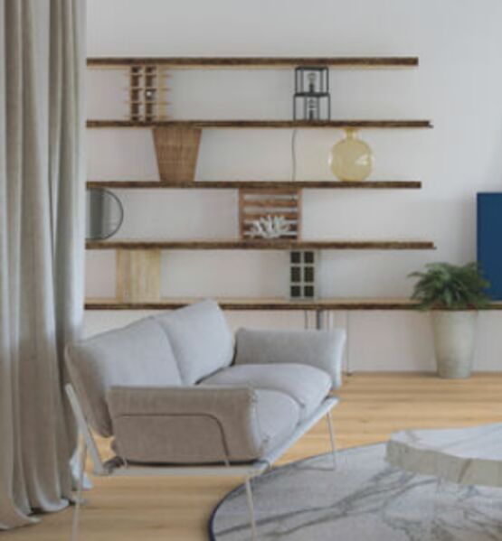   Sol semi-rigide avec système de clic vertical pour le résidentiel | iD INSPIRATION Click Solid 30 - Lames vinyle ou PVC
