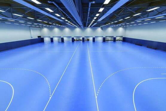 Sol sportif en PVC HD non collé à traitement de surface triple action | Taraflex Sport M Plus - GERFLOR