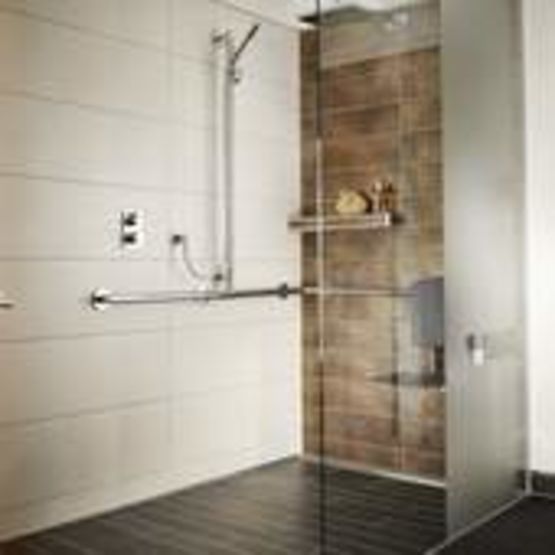 Solution clé en main de douche à l&#039;italienne à pente maçonnée | SCHLÜTER SYSTEMS