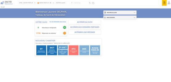  Solution de référence pour la gestion de vos Déclarations de Travaux | DICT.fr Déclaration - SOGELINK