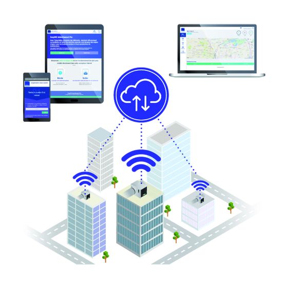 Solution de VMC connectée pour maintenance en logement collectif | EasyVEC AldesConnect Pro