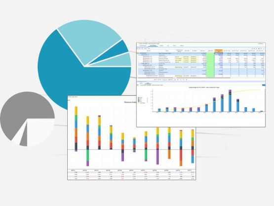 Solution logicielle de gestion de portefeuilles de projets | EcoSys  - produit présenté par HEXAGON