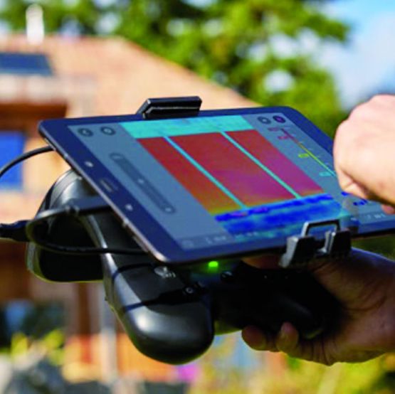  Solution pour diagnostic thermique de bâtiment par drone | Parrot Bebop-Pro Thermal - PARROT DRONES