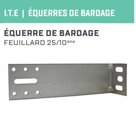  Solutions accessoires pour bardage rapporté (équerres de bardage, griffes de maintien, éclisses d&#039;aboutage) | FRENEHARD  - Accessoires pour pose de revêtements muraux souples