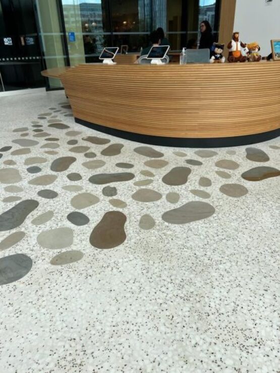 Solutions bétons décoratifs de la série TERRAZZO | SIBEXTREME AG STYLE  - produit présenté par CHRYSO