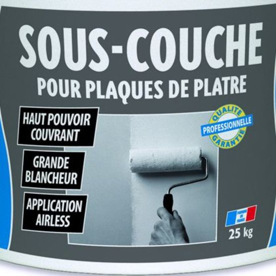  Sous couche de résine en émulsion pour plaques de plâtre en intérieur | SEMIN SOUS-COUCHE - SEMIN