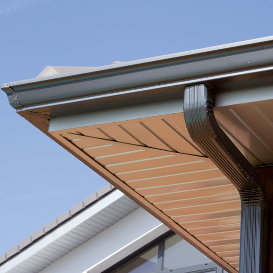  Sous-face aluminium pour habillage d&#039;avant-toits et débords de toiture | Sous-face alu - Habillage pour débord de toiture