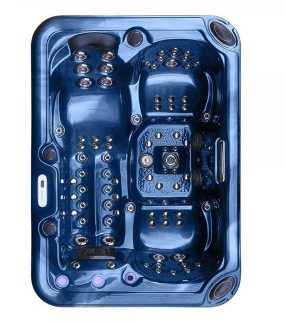 Rio Turbo Alu TECK Spa Jacuzzi Sun 3 places (2 assises, 1 allongée