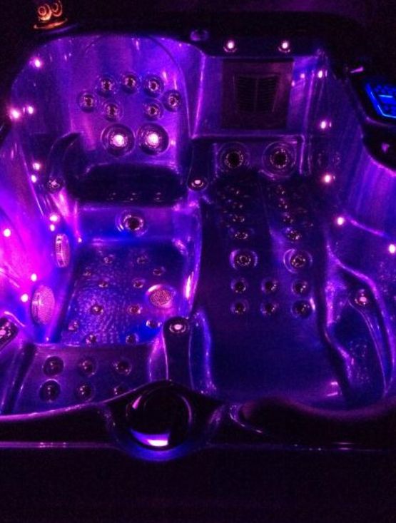 Rio Turbo Alu TECK Spa Jacuzzi Sun 3 places (2 assises, 1 allongée