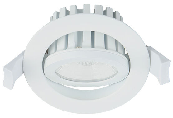 Spot encastrable inclinable LED IP 65 Ø 86 x 75 enc.Ø 75 10 W 4 000 k | Cavell 167400