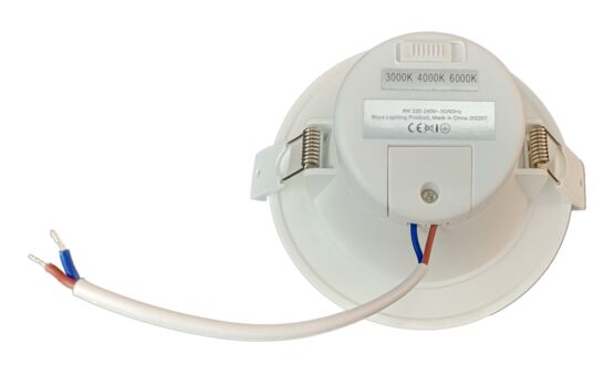 Spot encastré avec détecteur 10 W CCT 3000/4000/6000 | ZeroWatt Downlight ZOE - produit présenté par GIRARD SUDRON