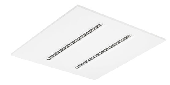 Spot encastré : Dalle LED 600 x 600 28 W 3 500 k 3 100 lm UGR16 | Modulux 169401