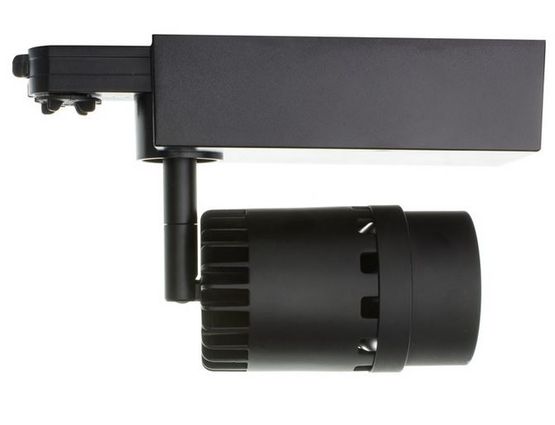  Spot LED noir pour rail triphasé (UGR 19) 20W | Cree Cannon - Spots sur rail ou câble