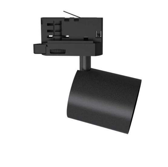  Spot LED sur rail triphasé noir 24 W TRIAC dimmable | Silumen - Spots sur rail ou câble