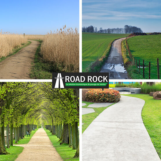 Stabilisation et pavage de voies d&#039;accès et chemins agricoles  | ROAD ROCK