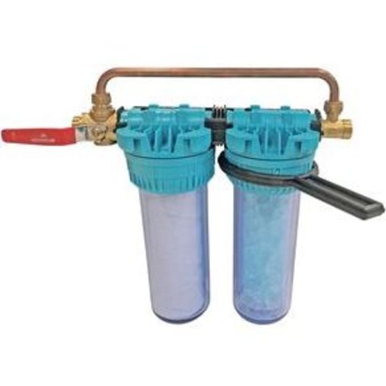  Station de filtration et de traitement d’eau Duplex Aquaphos + By-Pass Ez Connect | MERKUR  - AYOR