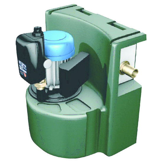 Pompe pour l'alimentation d'appareils sanitaires en eaux pluviales