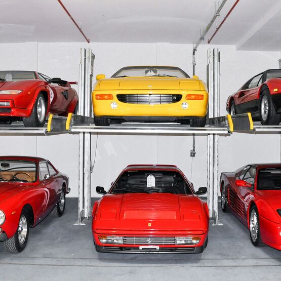  Stationnement de deux véhicules | PARKLIFT 411  - Plate-forme de superposition pour véhicules