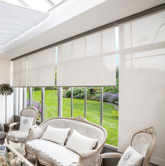 Store anti-chaleur pour fenêtres, lucarnes, baies vitrées et vérandas | VERTIGO  - produit présenté par REFLEX'SOL
