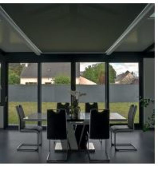 Store anti-chaleur pour vérandas à toiture plate | ZENIT - produit présenté par REFLEX'SOL