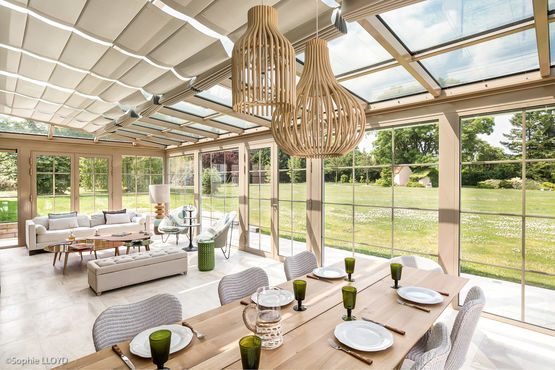  Store anti-chaleur velum bateau entre travées | OASIS - Store vénitien et store plissé