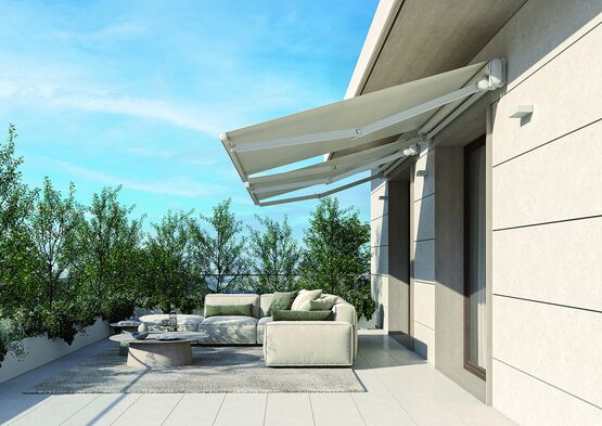  Store banne monobloc à mécanisme dessiné pour être visible | Quad - KE FRANCE