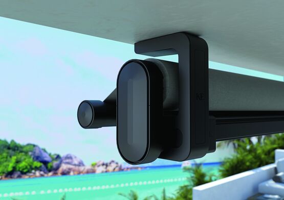  Store banne monobloc à mécanisme dessiné pour être visible | Quad - Store banne et de jardin