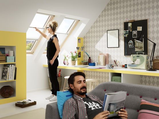 Store plissé Velux adoucissant et décoratif | FHL - produit présenté par VELUX