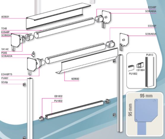 Store screen vertical | 95 - PROTEGO