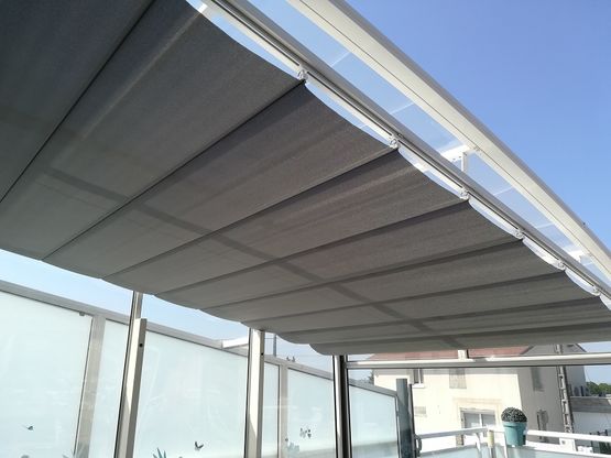  Stores intérieurs de véranda en toile métallisée une face | Store intérieur de véranda - BIER - STORES DE TOURNUS