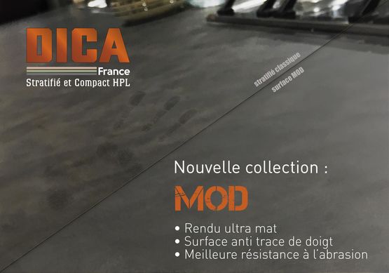  Stratifié mat anti trace de doigts | MOD - DICA