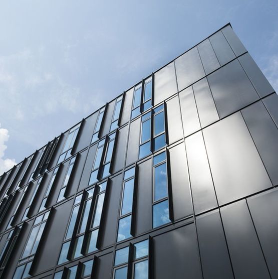  Structure aluminium pour façade rideau | CW 50-FV - Murs rideaux en verre parclosé