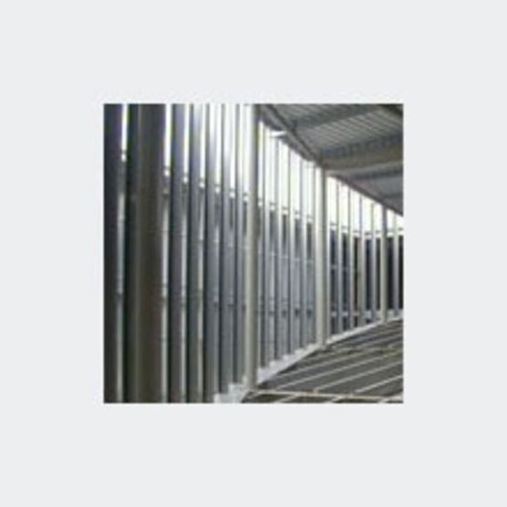 Structure métallique à assemblage rapide pour murs porteurs | Mur porteur