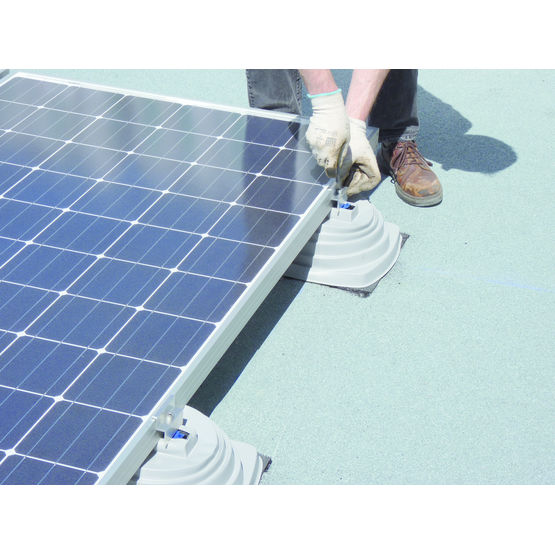 Support à souder pour installation photovoltaïque | Soprasolar Fix Evo