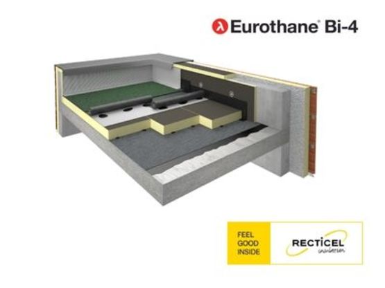 Support d’étanchéité apparente ou protection lourde | Eurothane Bi 4  - produit présenté par RECTICEL INSULATION