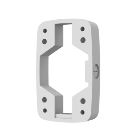 Support mural en aluminium blanc pour caméra de vidéosurveillance | SBP-300BW1 HANWHA
