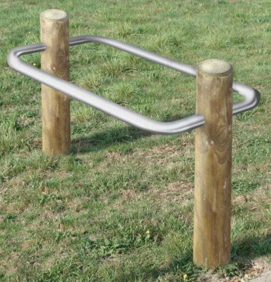  Support vélos en bois Urbain - NORMEQUIP