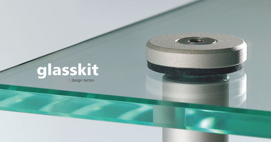 Supports signalétiques en verre trempé | Glasskit - MARCAL SIGNALÉTIQUE