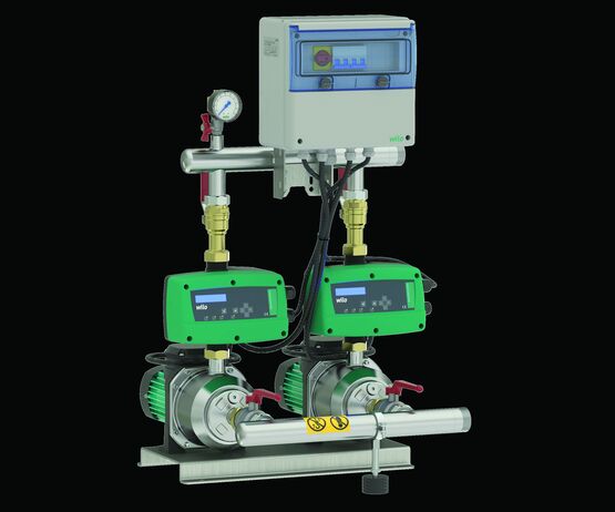 Surpresseur de distribution d'eau intelligent | Wilo-Isar 2ECH1-L
